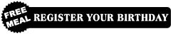 free meal on your birthday voucher