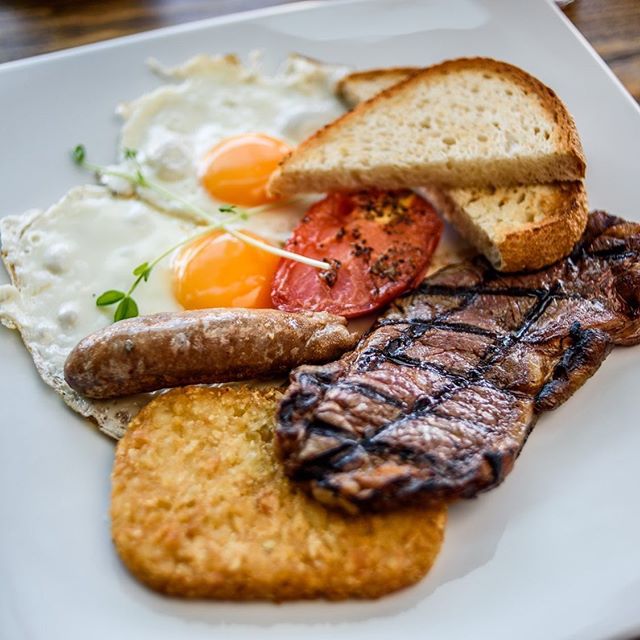 Our steak breakfasts are made for champions

#waterfrontgrill