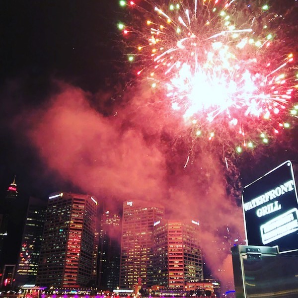 Cause baby you're a firework
Come on show 'em what your worth’ 🎇 #waterfrontgrill
